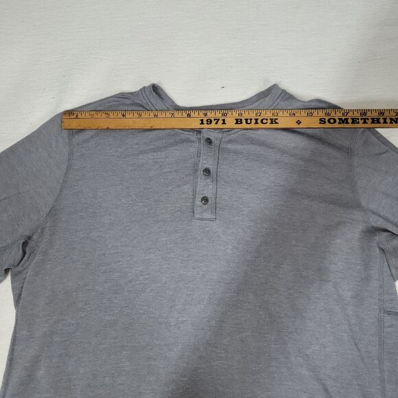 The North Face Shirt Mens Size XL Gray Outdoor Long Sleeve Tee Fall Winter Snow - Picture 10 of 14